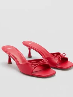 Mango kitten heels
